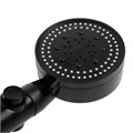 Набор для душа ZEIN Z2715, шланг 150 см, самоклеящийся держатель, лейка 5 режимов, черный 9417656 - фото 17154838