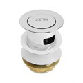 Донный клапан ZEIN BP1, 1 1/4", маленькая кнопка, с переливом, для раковины, хром 9559100 - фото 17157474 Донный клапан ZEIN BP1, 1 1/4", маленькая кнопка, с переливом, для раковины, хром 9559100 - фото 17157474