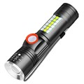 Фонарь ручной аккумуляторный, 10 Вт, 2200 мАч, P60, IPX45, zoom, 5 режимов, индикатор заряда 9667415 - фото 17157553