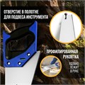 Ножовка по дереву ТУНДРА, 2К рукоятка, 3D заточка, чистый рез, 14-15 TPI, 400 мм 9457800 - фото 17158114