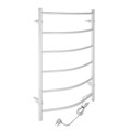 Полотенцесушитель электрический ZEIN PE-06 "Ребро", 500х800 мм, d=25, белый 9945608 - фото 17159287