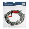 Трос сантехнический ZEIN engr, оцинкованный, с вращающейся ручкой, d=9 мм, L=10 м 9632079 - фото 17160498