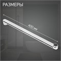 Излив для смесителя ZEIN, 3/4", прямой, нержавеющая сталь, 40 см, аэратор пластик 9754986 - фото 17161177