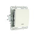 Выключатель 1-клавишный c индикатором (механизм), STEKKER серия Эрна, PSW10-9101-01, белый 10224519 - фото 17162331
