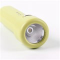 Фонарь ручной аккумуляторный, 1.5 Вт, 800 мАч, 3535LED, 3 режима, IPX2, 10.5 х 3 см, желтый 10249272 - фото 17163295