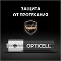 Батарейка алкалиновая OPTICELL, AA, LR6-4BL, 1.5В, блистер, 4 шт 10253919 - фото 17163300