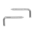 Шуруп-костыль, ТУНДРА, белый цинк, 3х25 мм, 10 шт 9832792 - фото 17163667