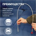Захват гибкий ТУНДРА, оцинкованный, диаметр захвата до 30 мм, длина 850 мм 9838626 - фото 17163825
