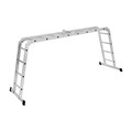 Лестница-трансформер ТУНДРА, алюминиевая, 4х4 ступени 9938527 - фото 17164092
