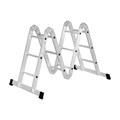 Лестница-трансформер ТУНДРА, алюминиевая, 4х3 ступени 9938525 - фото 17164275
