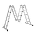 Лестница-трансформер ТУНДРА, алюминиевая, 5х4х4х5 ступени 9938528 - фото 17164285