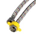 Подводка гибкая для воды ZEIN engr, 1/2", гайка-гайка, 200 см, с ключом для монтажа 9867177 - фото 17165109