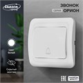 Звонок Luazon Lighting "Орион", скрытая, белый 9919832 - фото 17165889