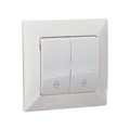 Выключатель проходной Luazon Lighting "Антей", 10 А, 2 клавиши, скрытый, белый 9925753 - фото 17166017 Выключатель проходной Luazon Lighting "Антей", 10 А, 2 клавиши, скрытый, белый 9925753 - фото 17166017