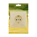 Розетка одноместная Luazon Lighting "Антей", 16 А, скрытая, с з/к, бежевая 9925770 - фото 17166046 Розетка одноместная Luazon Lighting "Антей", 16 А, скрытая, с з/к, бежевая 9925770 - фото 17166046