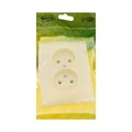 Розетка двухместная Luazon Lighting "Антей", 10 А, скрытая, без з/к, бежевая 9925774 - фото 17166060