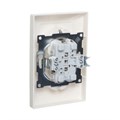 Розетка двухместная Luazon Lighting "Антей", 16 А, скрытая, с з/к, белая 9925777 - фото 17166068