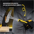 Молоток каменщика ТУНДРА ПРОФИ, цельнокованый, двухкомпонентная рукоятка, 450 г 9947083 - фото 17166853
