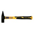 Молоток слесарный ТУНДРА ПРОФИ, квадратный боек, фиберглассовая 3К рукоятка, 500 г 9933308 - фото 17167035