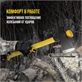 Колун-кувалда кованый ТУНДРА ПРОФИ, обратный всад, трехкомпонент. рукоятка с защитой, 2.7 кг 9947081 - фото 17167175