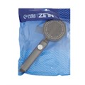 Лейка для душа ZEIN Z3541, d=90 мм, 5 режимов, кнопка "стоп", съёмный верх, графит 9931298 - фото 17167460