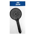 Лейка для душа ZEIN Z3545, d=120 мм, 3 режима, черная 9931302 - фото 17167498