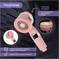 Лейка для душа ZEIN Z3549, d=60 мм, 3 режима, с резиновыми щётками, отсек для геля, розовая 9931306 - фото 17167517