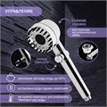 Лейка для душа ZEIN Z3551, d=80 мм, 3 режима, с массажными зубчиками, кнопка "стоп", хром 9931308 - фото 17167539 Лейка для душа ZEIN Z3551, d=80 мм, 3 режима, с массажными зубчиками, кнопка "стоп", хром 9931308 - фото 17167539