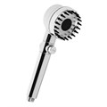 Лейка для душа ZEIN Z3551, d=80 мм, 3 режима, с массажными зубчиками, кнопка "стоп", хром 9931308 - фото 17167542 Лейка для душа ZEIN Z3551, d=80 мм, 3 режима, с массажными зубчиками, кнопка "стоп", хром 9931308 - фото 17167542