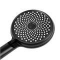 Набор леек для душа ZEIN Z3559, верхняя на шарнире d=22 cм, ручная 3 режима d=12 cм, черная 9931316 - фото 17167586