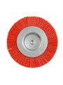 Щетка нейлоновая для дрели ТУНДРА, со шпилькой, плоская, 125 мм 9866432 - фото 17167711