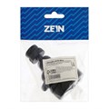 Аэратор ZEIN Z3611, трёхрежимный, на шарнире, с переходниками, черный 9941202 - фото 17167755