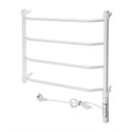 Полотенцесушитель электрический ZEIN PE-05 "Виктория", 500х600мм, 4 переклад, диммер, белый 10363943 - фото 17169174