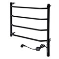 Полотенцесушитель электрический ZEIN PE-05 "Виктория", 500х600 мм, 4 переклад, диммер, черн 10363944 - фото 17169182