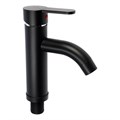 Смеситель для раковины ZEIN Z3653, однорычажный, высота излива 8 см, ABS-пластик, черный 9931962 - фото 17169233