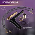 Смеситель для раковины ZEIN Z3874, однорычажный, высота излива 12 см, латунь, черный/gold 9932182 - фото 17170090