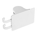 Держатель для душевой лейки ZEIN Z123, самоклеющейся, регулируемый, с крючком, хром 9931939 - фото 17170271