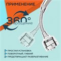 Аэратор ZEIN Z3594, поворотный, гибкий, с регулировкой потока, 2 режима, хром 9931921 - фото 17170413