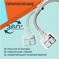 Аэратор ZEIN Z3597, поворотный, гибкий, с регулировкой потока, 3 режима, хром 9931922 - фото 17170423