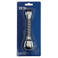 Аэратор ZEIN Z3602, поворотный, на шарнире, гибкий, 2 режима, хром/черный 9931927 - фото 17170486