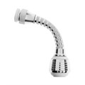 Аэратор ZEIN Z3603, поворотный, на шарнире, гибкий, 2 режима, хром/белый 9931928 - фото 17170496