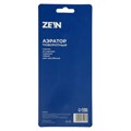 Аэратор ZEIN Z3603, поворотный, на шарнире, гибкий, 2 режима, хром/белый 9931928 - фото 17170498