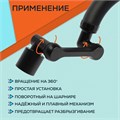 Аэратор ZEIN Z3631, поворотный, регулируемый, угловой, 2 режима, черный 9931947 - фото 17170523