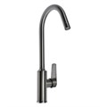 Смеситель для кухни ZEIN Z3766, однорычажный, высота излива 27 см, графит 9932074 - фото 17170697