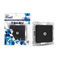 Коннектор TV TOKOV ELECTRIC "Pixel" Карбон TKE-PX-A1C-C14 10404805 - фото 17171262