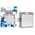 Розетка TOKOV ELECTRIC, Pixel, 1-м, 16А, IP20, с з/к, шторка с крышкой, белый, TKE-PX-R1ZSW1-C01 10404839 - фото 17171278