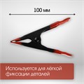 Струбцина клещеобразная ЛОМ, 4", металлическая, зажим до 25 мм, 100 мм 10121943 - фото 17171319