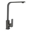 Смеситель для кухни ZEIN Z3762, однорычажный, высота излива 34 см, графит 9932070 - фото 17171649