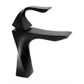 Смеситель для раковины ZEIN Z3790, дизайнерский, однорычажный, картридж 35 мм, черный 9932098 - фото 17171996