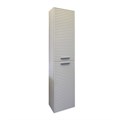 Шкаф-колонна Comforty «Касабланка-35» серый шёлк 10732354 - фото 17179244
